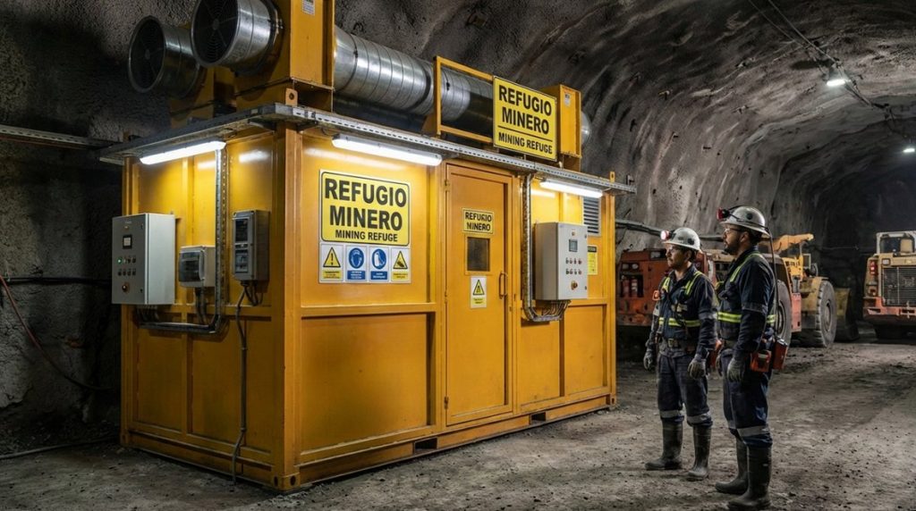 refugio minero para que sirve