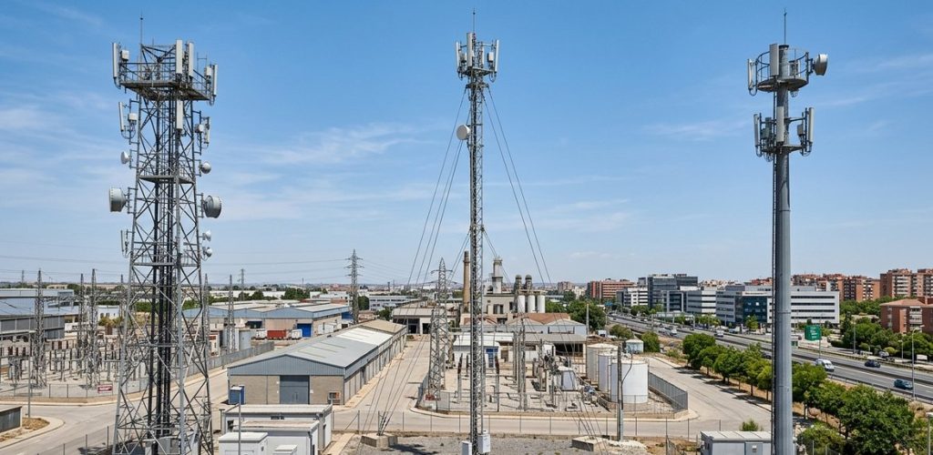 tipos de torres de antenas